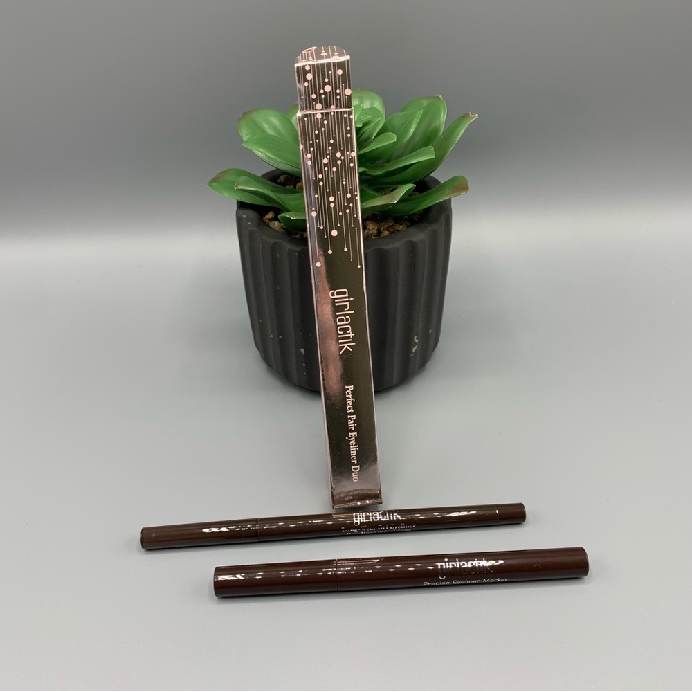 Girlactik Perfect Pair Eyeliner Duo | Brown
